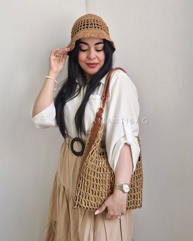 کیف و کلاه رافیا کیف افسانه کیف ایوسن لورن کد ۵۱۲۰