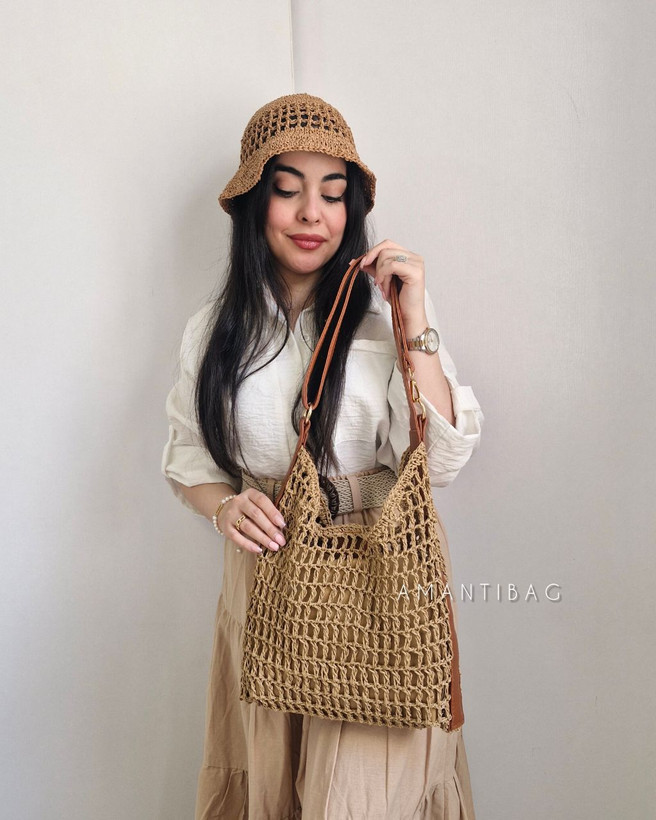کیف و کلاه رافیا کیف افسانه کیف ایوسن لورن کد ۵۱۲۰