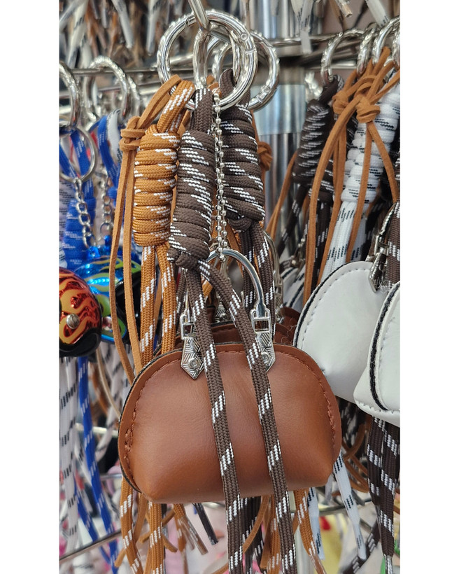 چارم بگ آویز کیف مدل کیف چرمی