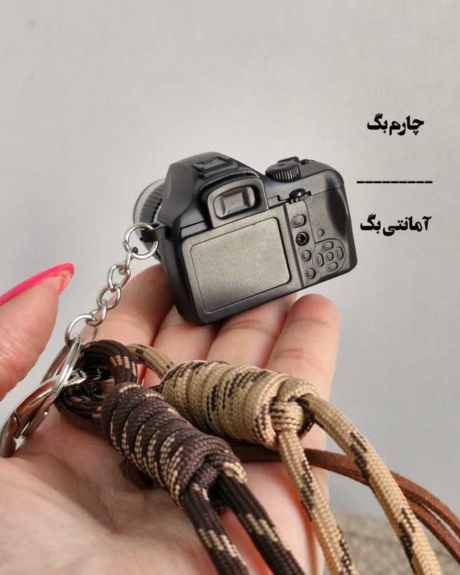 چارم بگ دوربین آویز کیف دوربین لنز برجسته