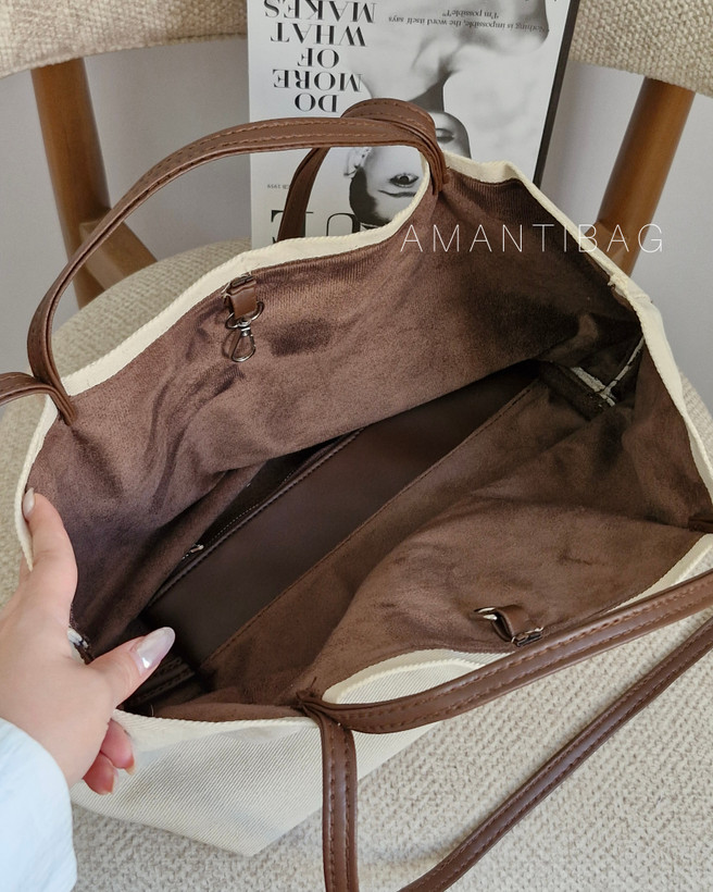 کیف کتان نورسا کیف کتان زارا